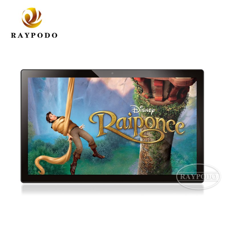 18.5" 1366 * 768 VESA Wall Mount Android Tablet with Android 9.0 Touch and Non-touch Monitor 1 4 Raypodotech