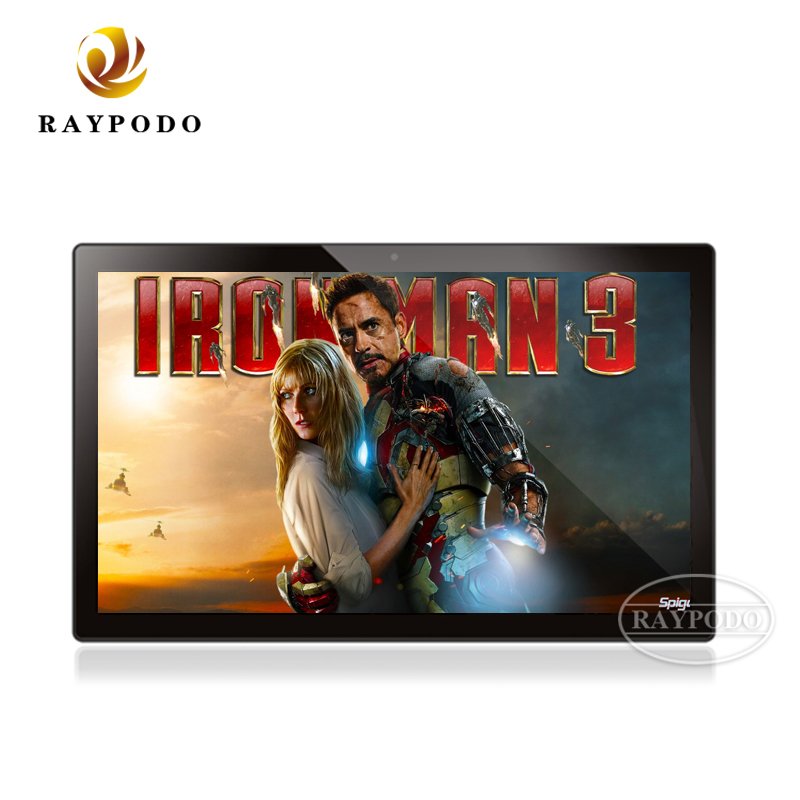 18.5" 1366 * 768 VESA Wall Mount Android Tablet with Android 9.0 Touch and Non-touch Monitor 1 8 Raypodotech