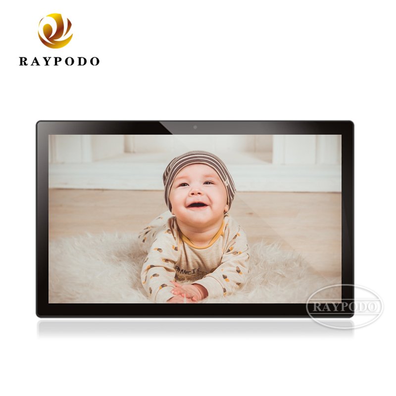 18.5" 1366 * 768 VESA Wall Mount Android Tablet with Android 9.0 Touch and Non-touch Monitor 1 9 Raypodotech