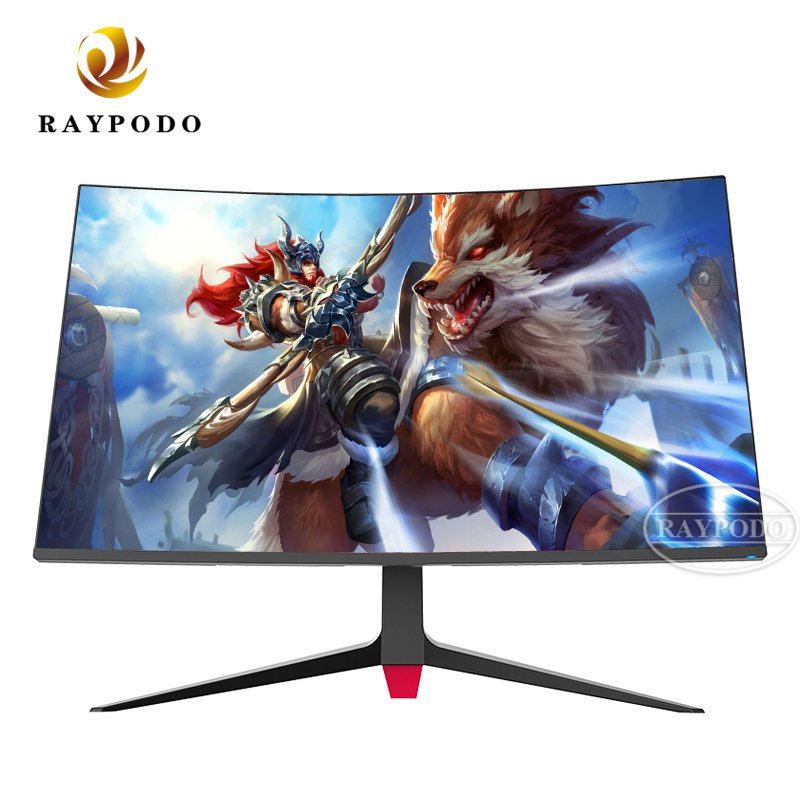 Raypodo 24 27 32 Inch Curved FHD QHD 144hz 165hz 240hz 1ms PC Gaming Monitor with Lifting base Raypodo 24 27 32 Inch Curved FHD QHD 144hz 165hz 240hz 1ms PC Gaming Monitor with Lifting base - Image 2