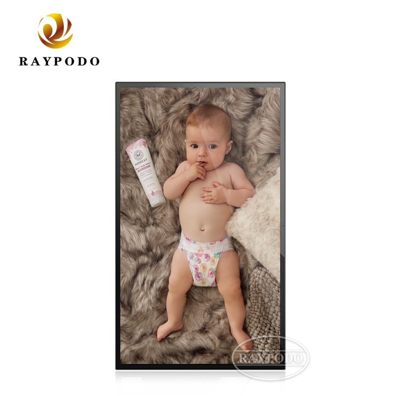 Raypodo 55 inch Full HD Panel Mount Monitor with RJ45 USB HDMI Output RPD 5500T 38 Raypodotech