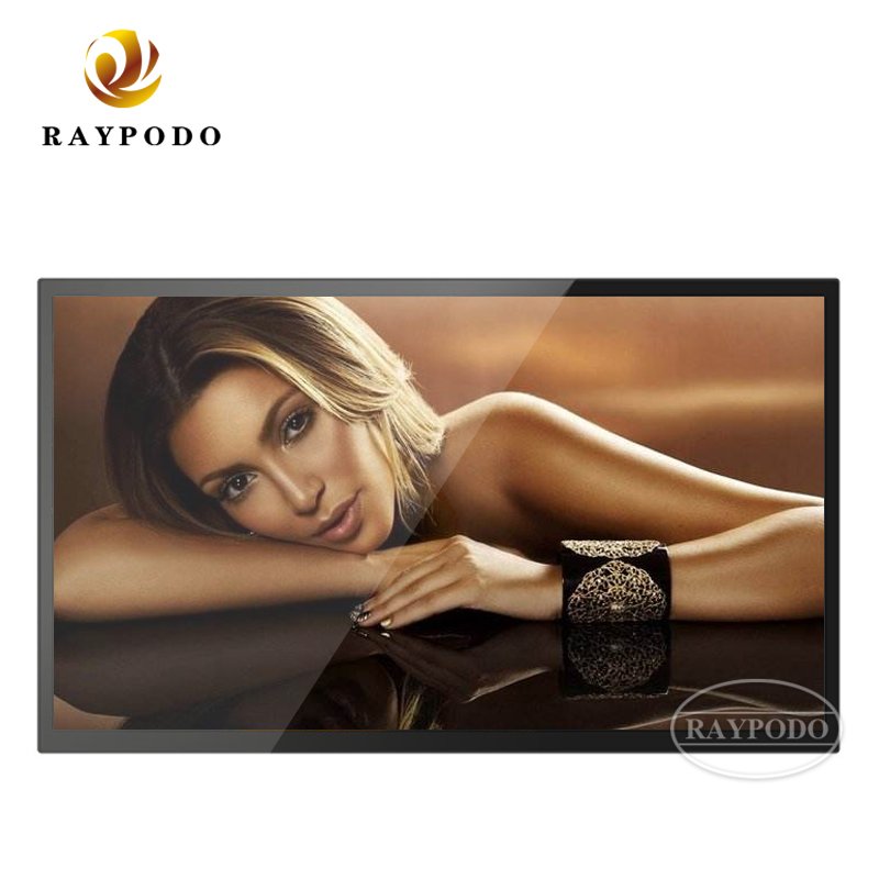 Raypodo 55 inch Full HD Panel Mount Monitor with RJ45 USB HDMI Output 55 inch monitor