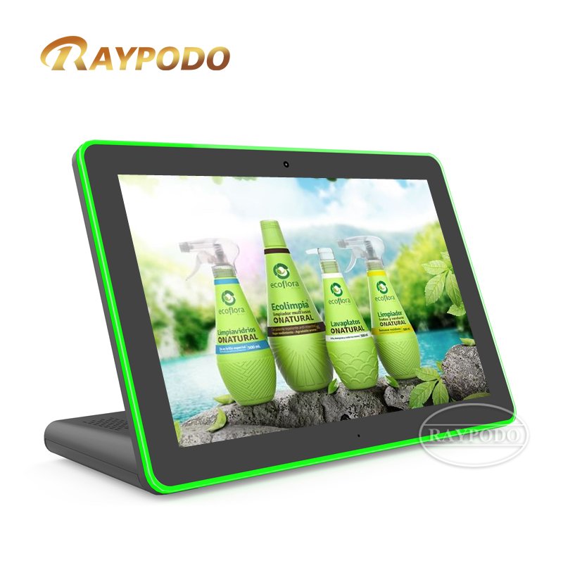 Raypodo 8 inch 10.1 inch RK3128 RK3288 L Shape Android Tablet with four side light Bar RPD 8000L 10 Raypodotech