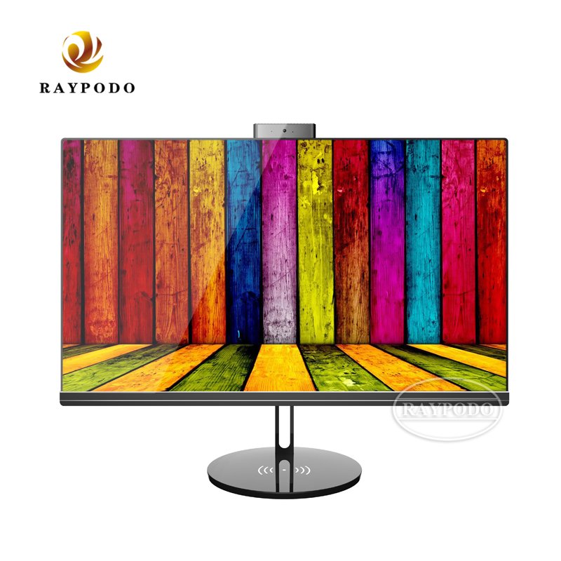 Raypodo New Design 23.8 inch All In One PC Computer with Phone charging Stand Raypodo all in one desktop using PC computer 11 Raypodotech