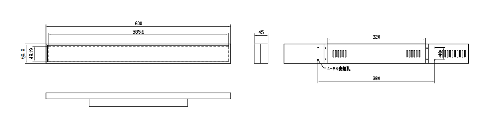 Japan Retail Chain Store Bar Type Digital Signage Project in 2019 Raypodo bar type digital signage drawing