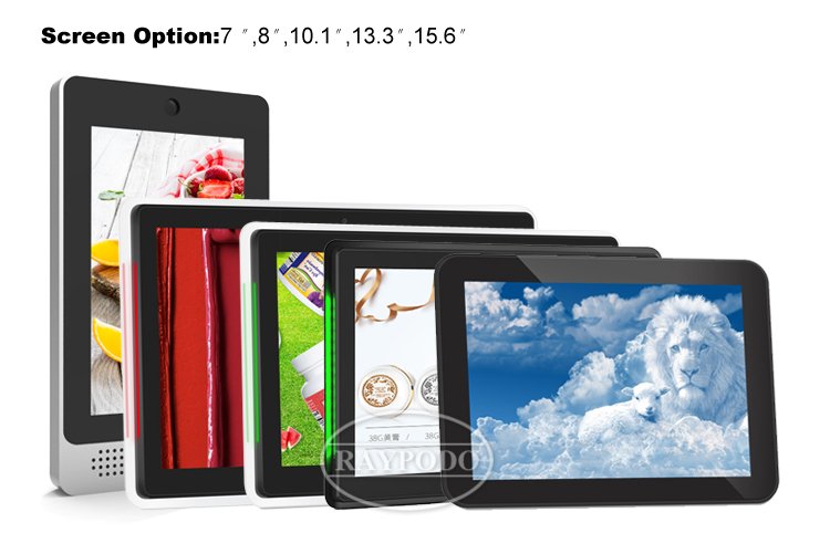 Raypodo POE Wall Mount 7-inch tablet for Smart Home Automation 7-inch tablet
