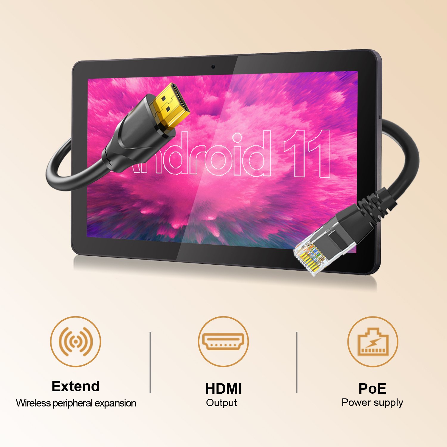 RAYPODO 14-Inch Android Smart Home Control Panel with PoE RAYPODO 14-Inch Android Smart Home Control Panel with PoE - Image 5