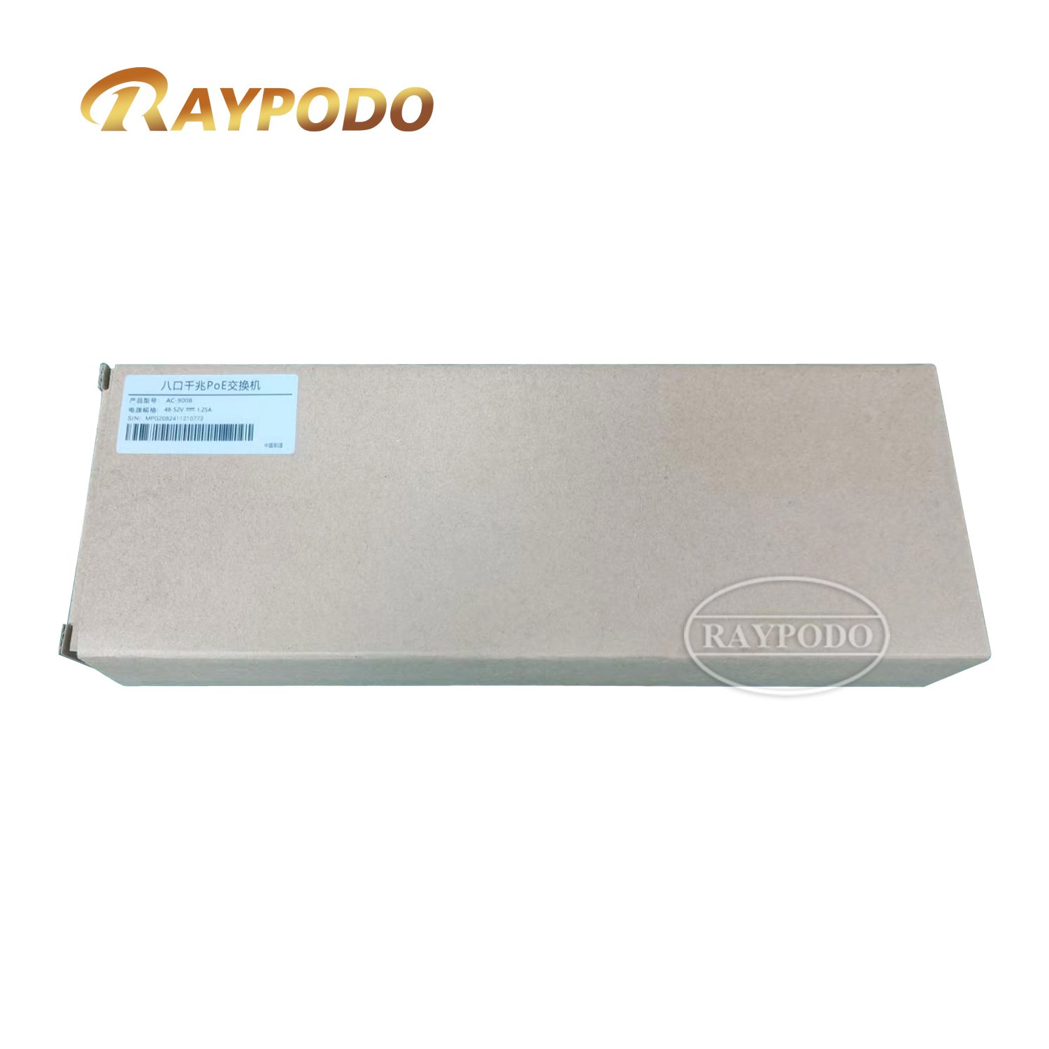 RAYPODO 8-Port POE Switch – Power over Ethernet for IP Cameras and Smart Devices 8-Port POE Switch