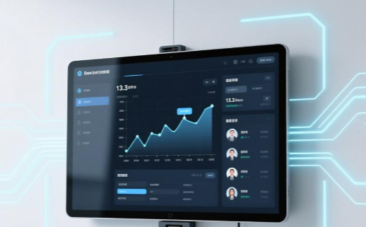 13.3-inch screen, medium-sized meeting room scheduling panels,
