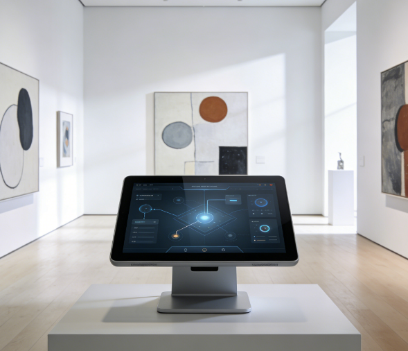 Vivid Engaging Art gallery interactive | Raypodo Art gallery interactive