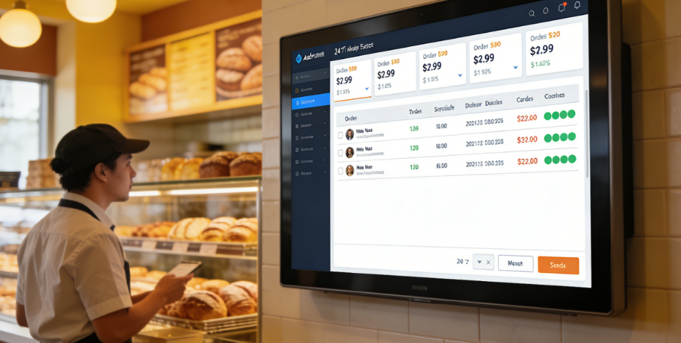 Bakery order tracking
