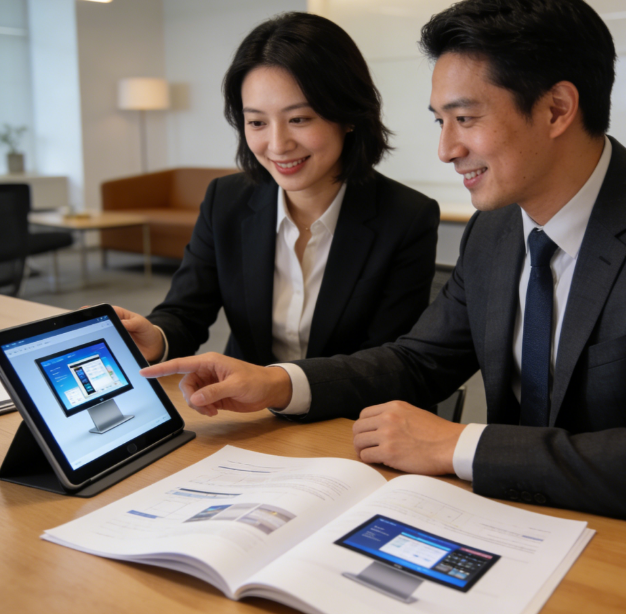 Powerful Digital Signage System Transforms Office Communication | Raypodo Digital signage system