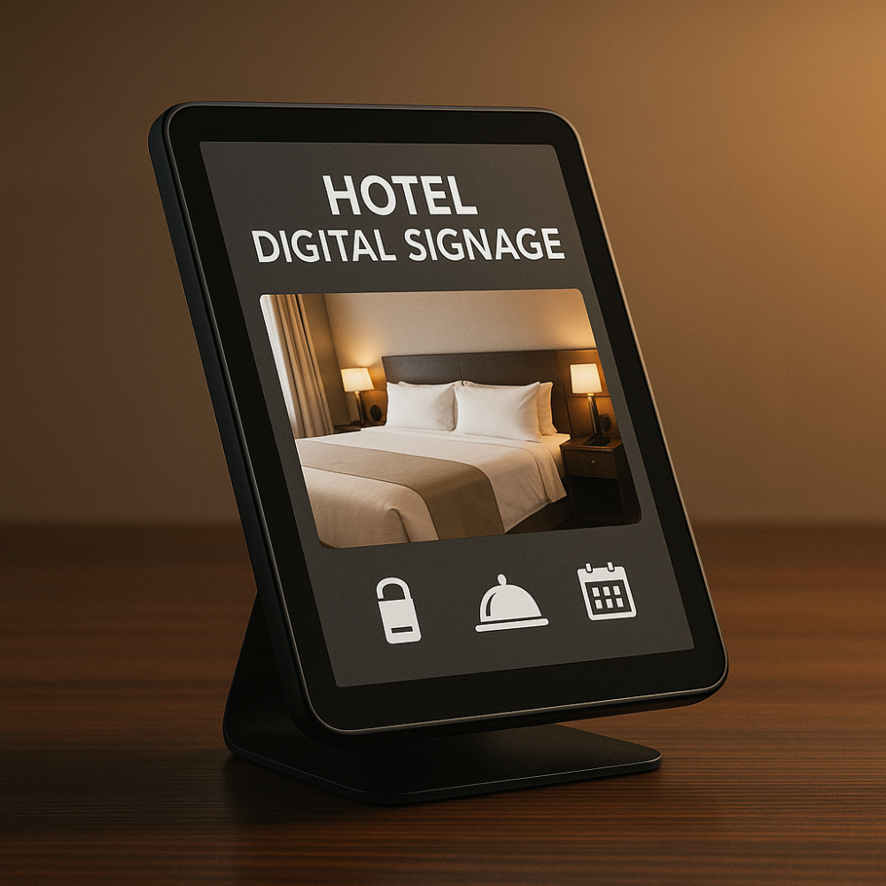 Hotel Digital Signage Tablet Delivers Exceptional Guest Experiences Hotel digital signage tablet