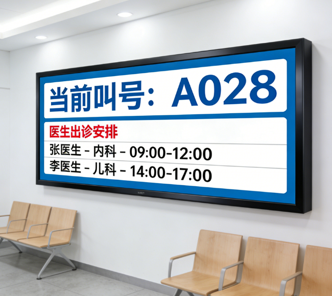 Empowering Patient Information Display: Revolutionize Clinic Waiting Room Display Experience Patient Information Display
