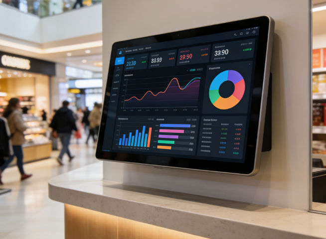 Empower Operations with Real-Time Data Display Commercial Tablets | Raypodo Real-Time Data Display Commercial Tablets