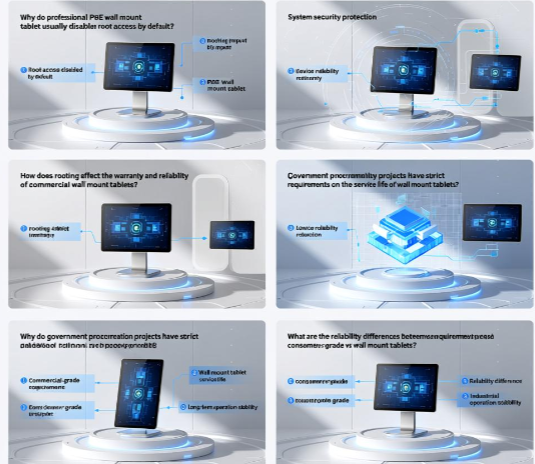 Why do government procurement projects have strict requirements on the service life of wall mount tablets? Government procurement requirements, Wall mount tablet service life, Long-term operation stability