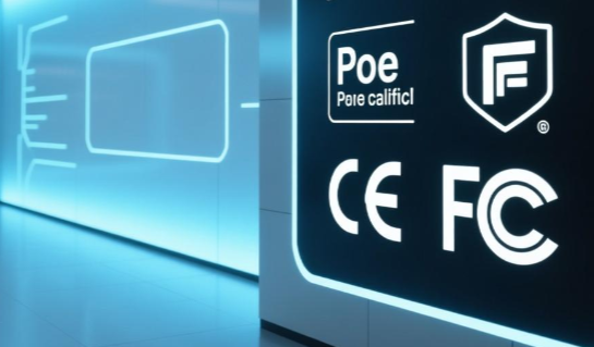 Public space PoE tablet safety certification, Hardware safety certification, Public device safety standard